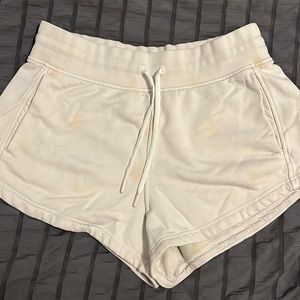 Lululemon Inner Glow High Rise Short Speckle Cream